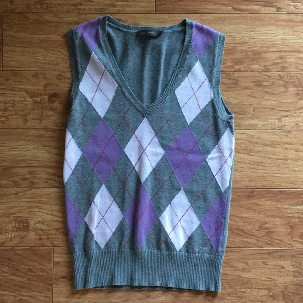 The Limited Argyle sweater Vest